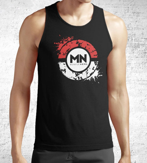 Pocket Monster Muscle Nerd Tank Tops by Muscle Nerd - Pixel Empire