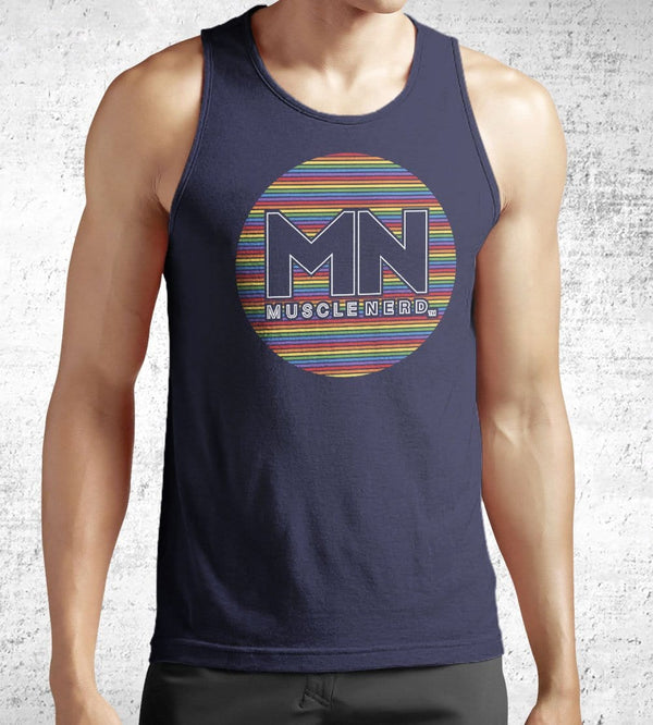 Lgbtq Muscle Nerd Tank Tops by Muscle Nerd - Pixel Empire