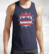Patriot Muscle Nerd Tank Tops by Muscle Nerd - Pixel Empire