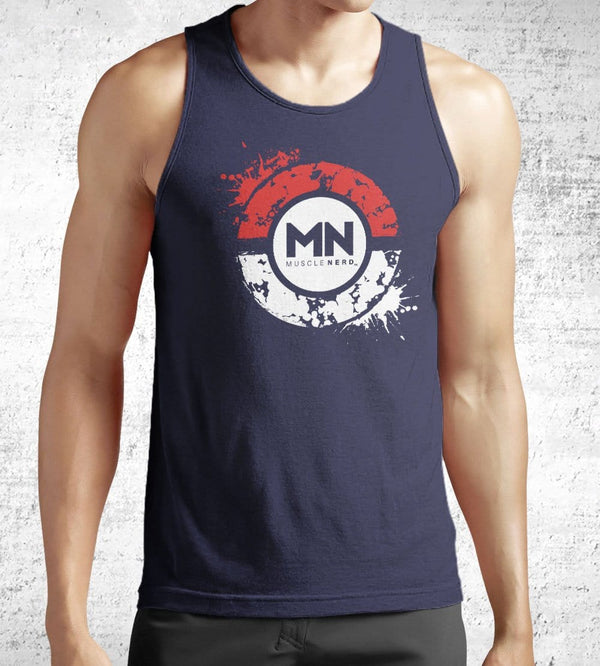 Pocket Monster Muscle Nerd Tank Tops by Muscle Nerd - Pixel Empire