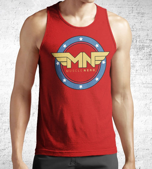 Amazonian Muscle Nerd Tank Tops by Muscle Nerd - Pixel Empire