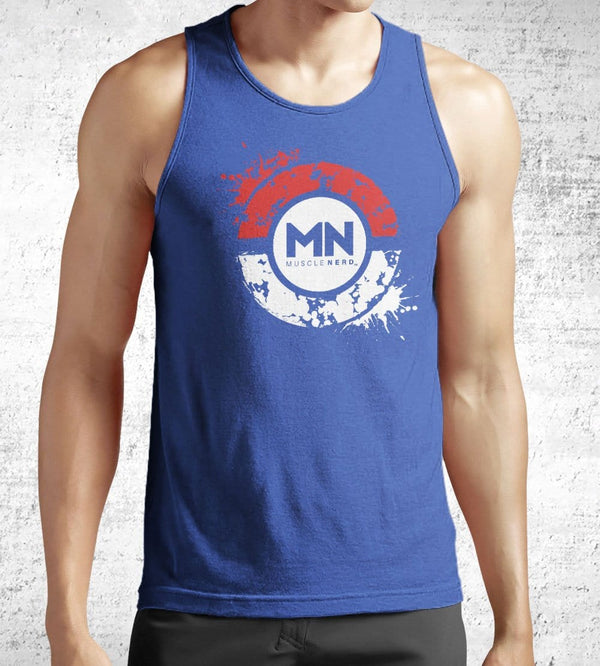 Pocket Monster Muscle Nerd Tank Tops by Muscle Nerd - Pixel Empire