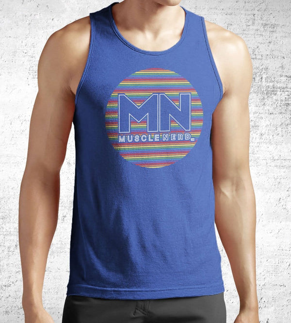 Lgbtq Muscle Nerd Tank Tops by Muscle Nerd - Pixel Empire