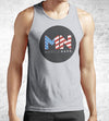 American Flag Muscle Nerd Tank Tops by Muscle Nerd - Pixel Empire