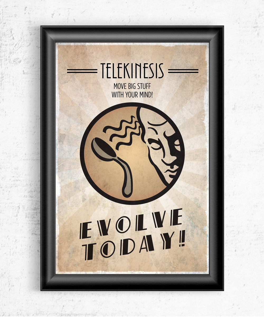 Bioshock Plasmid Telekinesis Posters by Dylan West - Pixel Empire