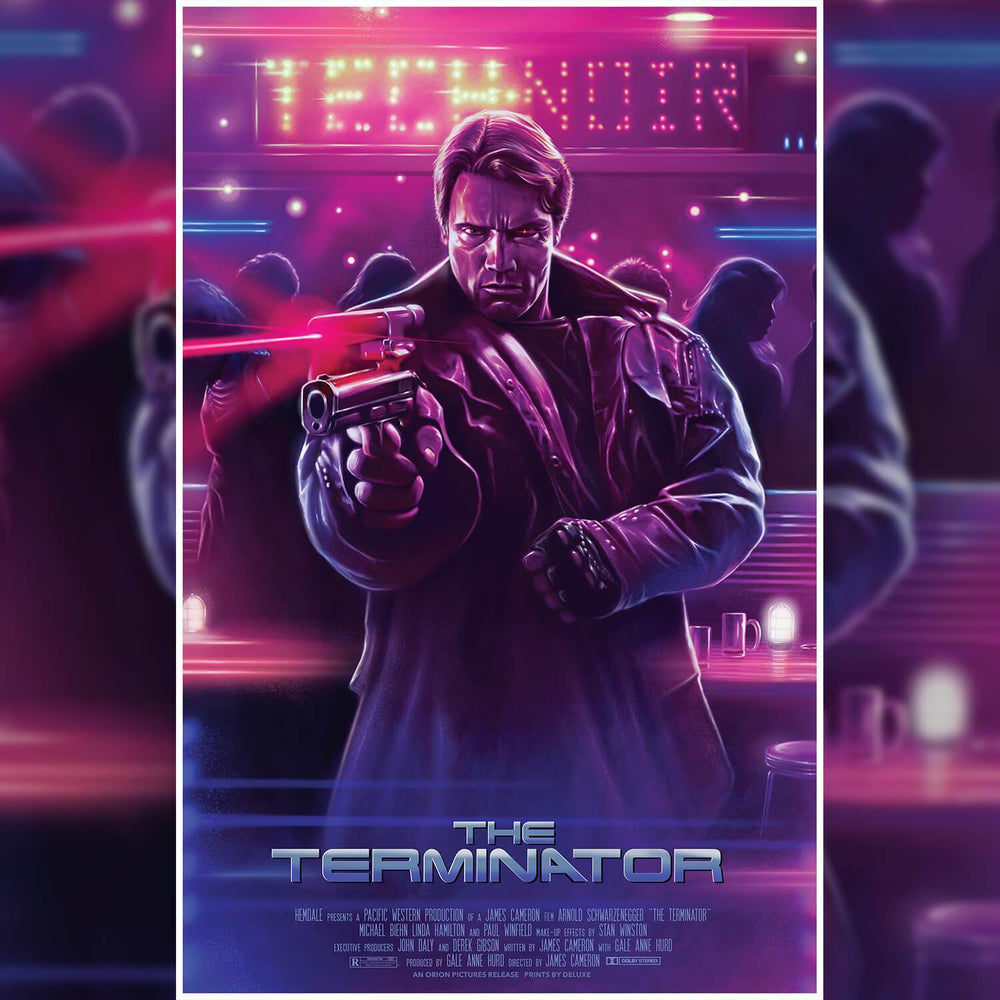 The Terminator - Nick Charge Posters by Nick Charge - Pixel Empire