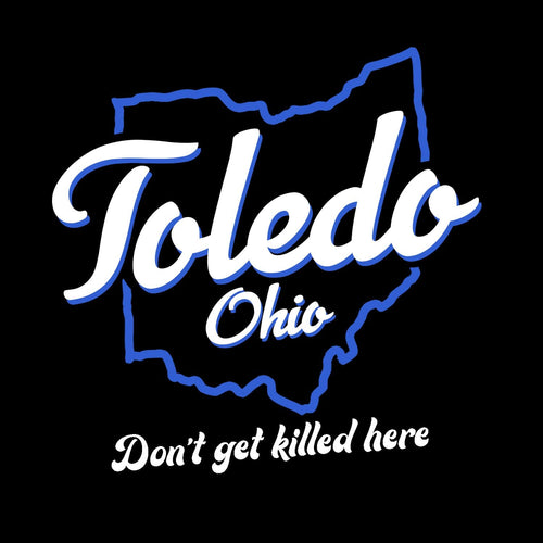 Toledo, Ohio Hoodies by Scott The Woz - Pixel Empire
