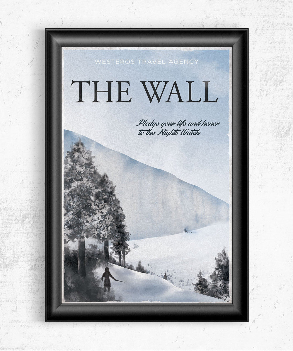 The Wall Travel Poster