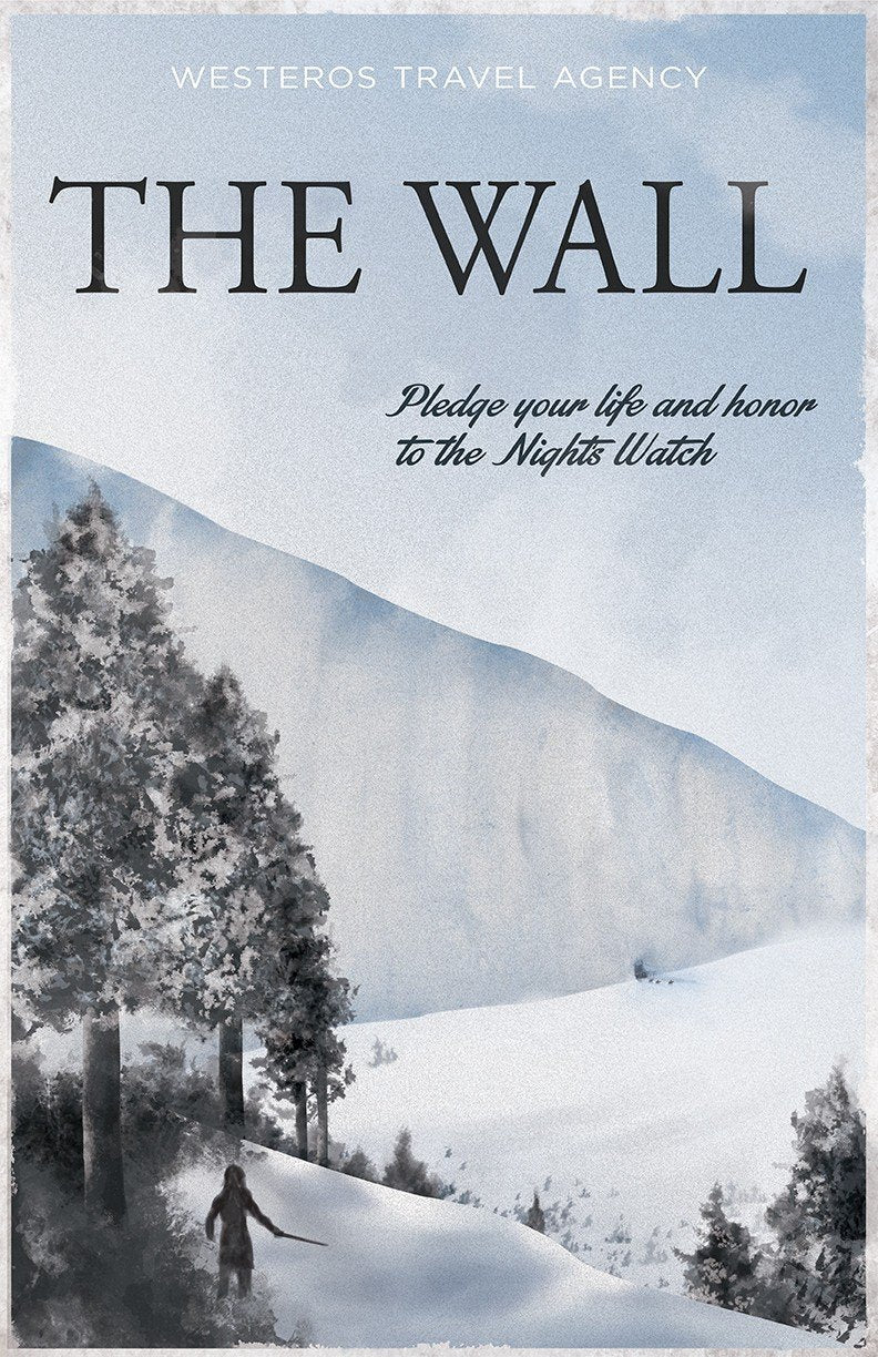 The Wall Travel Poster