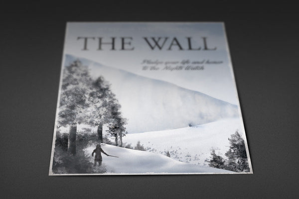 The Wall Travel Poster Posters by Dylan West - Pixel Empire