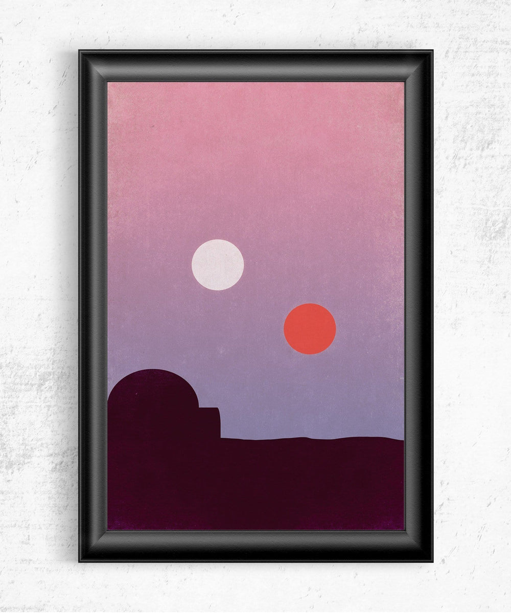 A New Hope Minimalism Posters by Dylan West - Pixel Empire