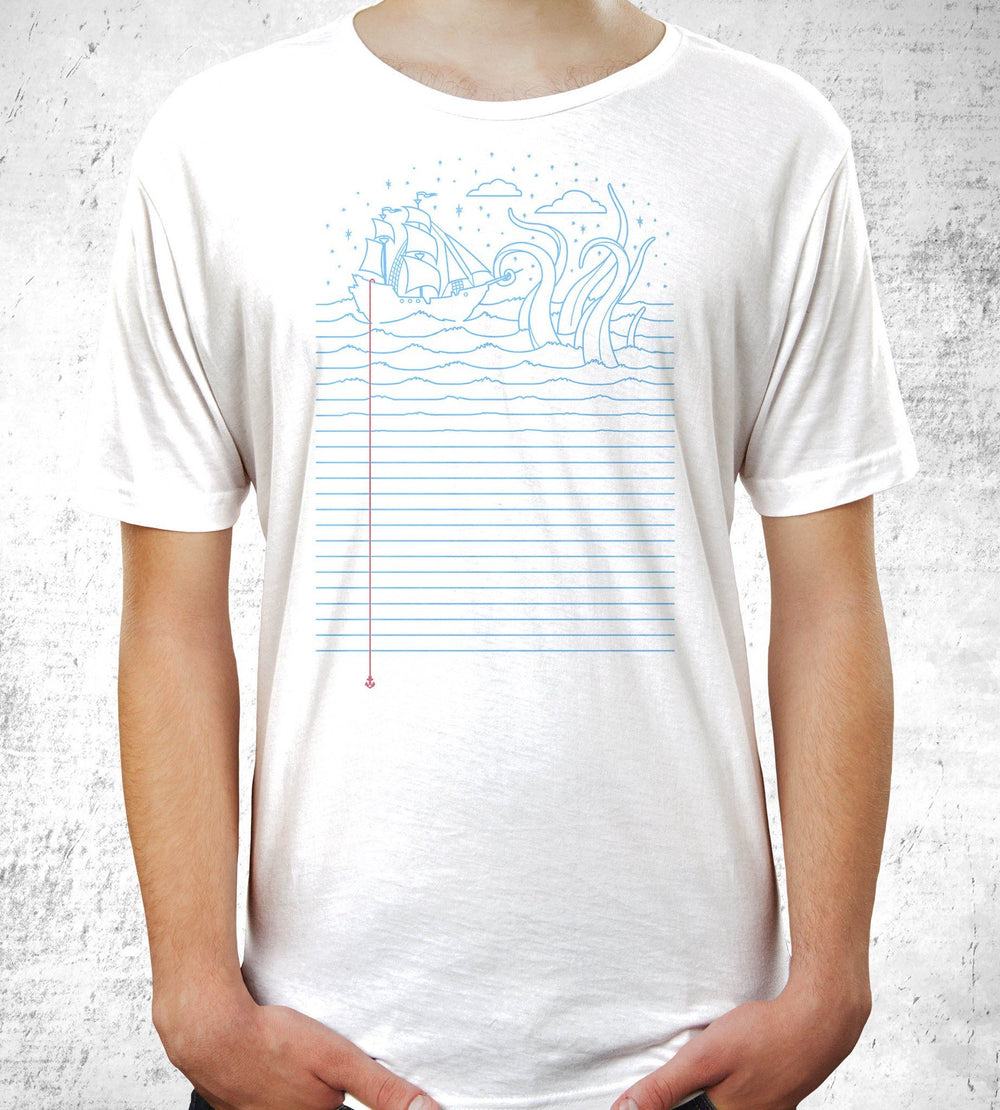My Mind's At Sea T-Shirts by Grant Shepley - Pixel Empire