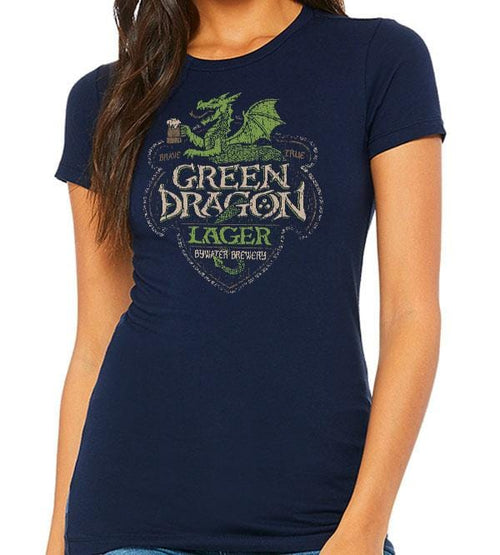 Green Dragon Lager T-Shirts by Cory Freeman Design - Pixel Empire