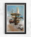 Servicentro Posters by Alejandro Burdisio - Pixel Empire
