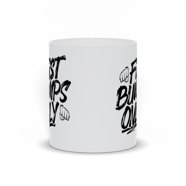 Fist Bumps Only Mugs by Beatemups - Pixel Empire