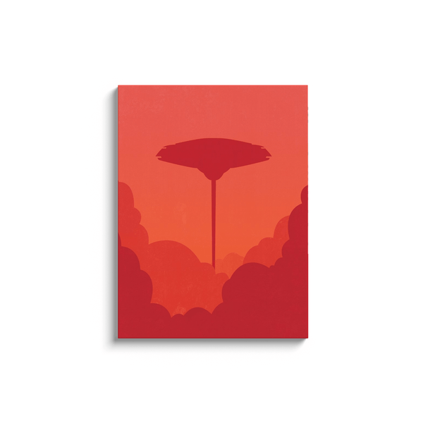 The Empire Strikes Back Minimalism 30"x40"  by Pixel Empire - Pixel Empire