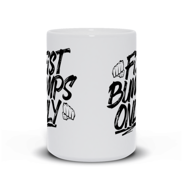 Fist Bumps Only Mugs by Beatemups - Pixel Empire