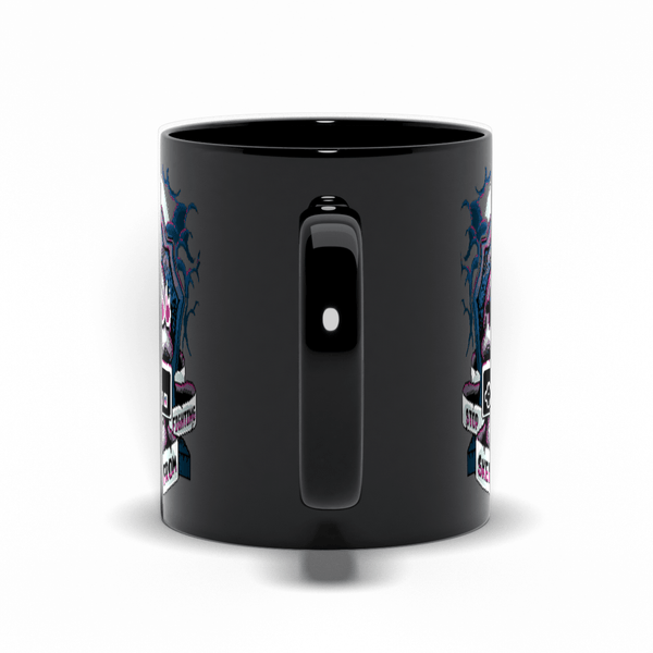 8-Bit SSFF Mugs by Stop Skeletons From Fighting - Pixel Empire